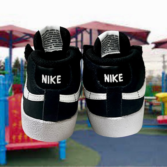 Nike Blazer Mid 77’ Black Suede 3C - Picture 3 of 6